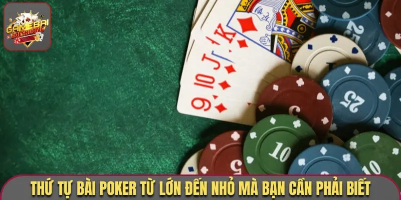 Thứ tự bài Poker